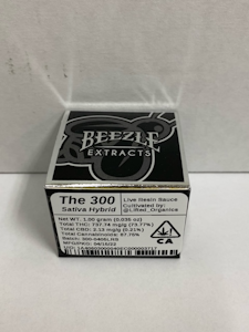 Beezle - The 300 1g Live Resin Sauce - Beezle 