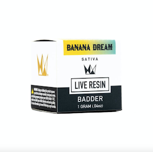 WEST COAST CURE - West Coast Cure - Banana Dream - 1g Live Resin Badder