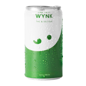 Lime Twist - WYNK - Infused Seltzer - 2.5mg