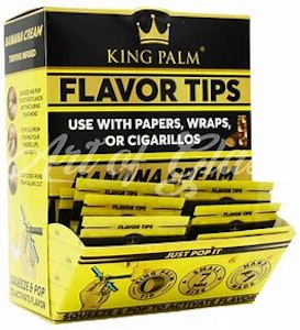 King Palm Corn Husk Tips - Banana Cream
