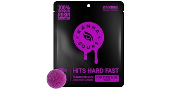 Kanha - Sour Berry Bliss Indica Vegan Nanomolecular Rosin Gummies - 100mg