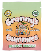 Granny's - Live Resin Gummies 5mg - Rainbow Sherbert - 10ct