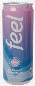 Feel - Feel- Wildberry Pomegranate 10mg Seltzer (with caffeine)