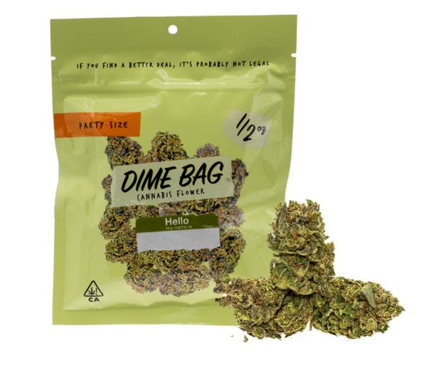 Dime Bag - An Old-School Weed Measurement