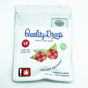 Quality Drugs 1:2 Radiant Raspberry Single Gummy 100mg