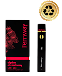 Alpine Strawberry -Sativa- 87.80% THC | Traveler Cannabis Oil Recyclable (Vape) 1g | Fernway      -vvv5 front