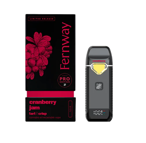 Fernway - Cranberry Jam Traveler Recyclable Vape - 2g Main Image