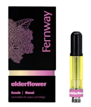Elderflower -Hybrid- 88.00% THC | 510 Vape Cartridge, 1g | Fernway    -xxx5 middle