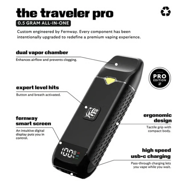 Fernway - Sour Diesel Recyclable Vape PRO Edition - 1g Main Image