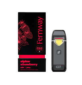 Fernway - Alpine Strawberry Traveler Recyclable Vape PRO Edition - 2g
