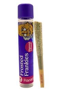 FRANKLIN FIELDS - Franklin Fields - Lemon Drop Frosted Frankie Infused Preroll 1.25g