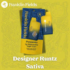 Franklin Fields - Franklin Fields - Designer Runtz Sativa 1g Live Resin Disposable Main Image