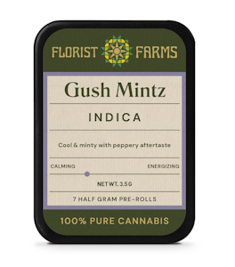 FLORIST FARMS - Florist Farms-Gush Mintz - 7pk .5g Prerolls