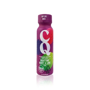 CANNABIS QUENCHER - CANNABIS QUENCHER - Drink - Nighttime Berry & Lime - 2oz Shot - 100MG