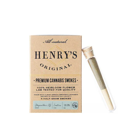 Henry's Original - Sour Tangie Prerolls | 4 Pack