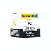 WEST COAST CURE - Banana Dream LR Badder - 1g - Concentrate
