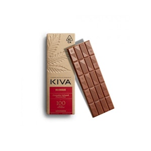 KIVA - Milk Chocolate | Chocolate Bar 100mg | Kiva
