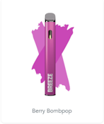 Berry Bomb Pop - Breeze - 1g Disposable Vape Cart 
