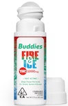 Fire & Ice THC ONLY | 1000mg THC Roll On | Buddies
