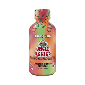 UNCLE ARNIE'S - Uncle Arnie's - 100mg Drink - Sweet Peach Iced Tea
