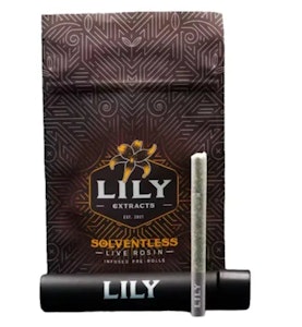 Lily Extracts - E-Brake Hash Infused 1.2g Preroll