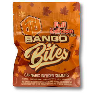 Bango Bites - [REC] Bango Bites | Pumpkin Spice | 100mg/10pk Gummies