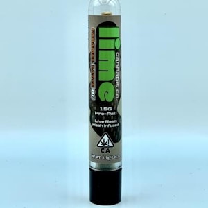 Lime - Lime Caramel Latte OG  Infused PR 1.5g