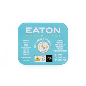 EATON BOTANICALS - "Cool Down" Blueberry Coconut | Eaton | Gummies | 20 pcs | 2.=5g