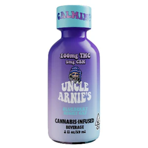 UNCLE ARNIE'S - Uncle Arnie's Shot 100mg Blueberry Night Cap CBN