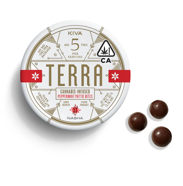 TERRA - [Terra] Rosin Chocolate Bites - 100mg - Peppermint Pattie Main Image