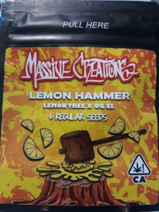 Massive Creations - Lemon Hammer 6Pkg Seeds - Massive Creations