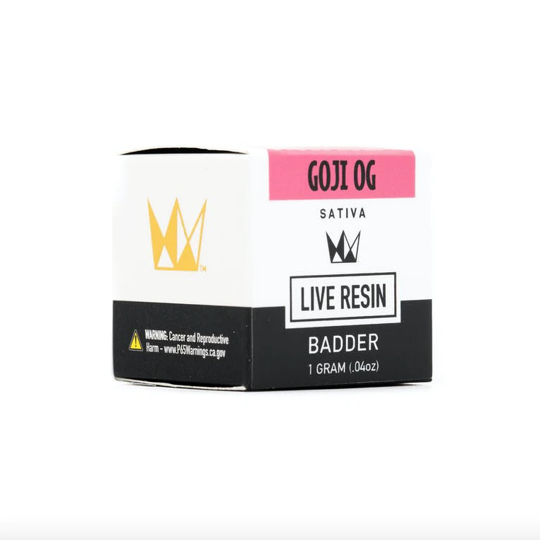 West Coast Cure - West Coast Cure - Goji OG - 1g Live Resin Badder Main Image