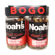 Noah's Premium BOGO 10pk Prerolls 20g Ghost Crack