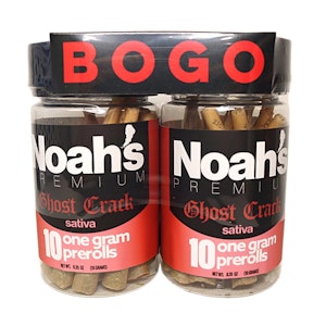 Noahs Premium BOGO - Noah's Premium BOGO 10pk Prerolls 20g Ghost Crack