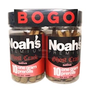Noah's Premium BOGO 10pk Prerolls 20g Ghost Crack 