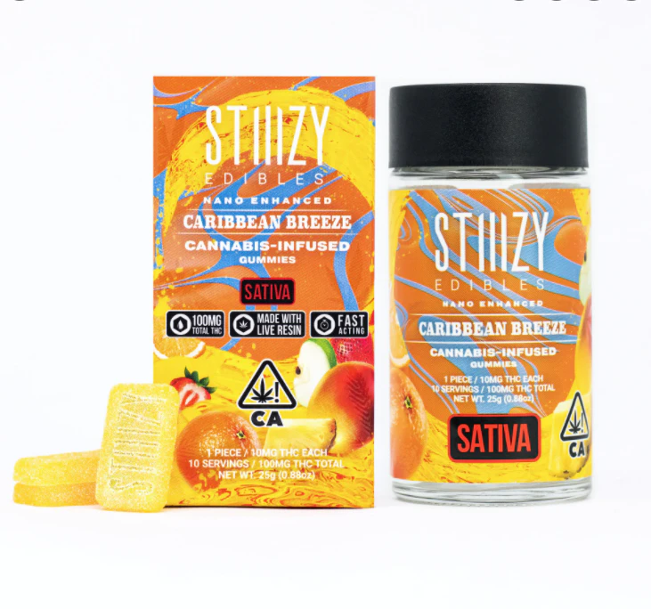 STIIIZY - Stiiizy - Caribbean Breeze - 100mg Gummies Main Image