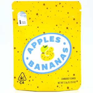 Cookies - Apples & Bananas 3.5g Bag - Cookies
