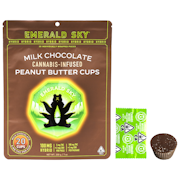 Emerald Sky - 100mg - 10ct - Peanut Butter Cups Hybrid