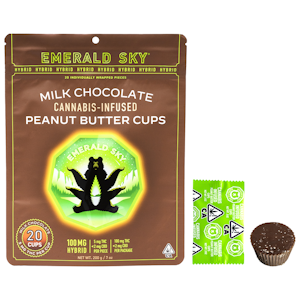 Emerald Sky - Emerald Sky - 100mg - 10ct - Peanut Butter Cups Hybrid