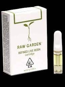 RAW GARDEN - [Raw Garden] THC/CBD Cartridge 1:1 - 1g - Sugar Blossom