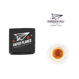 Paper Planes Extracts - 1g Ghost Breath Live Resin Diamond Sauce - Paper Planes