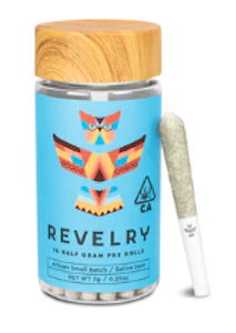 Reverly - Revelry Preroll 14pk - Tropic Mints (Kushmint x Gelato 41) 28%