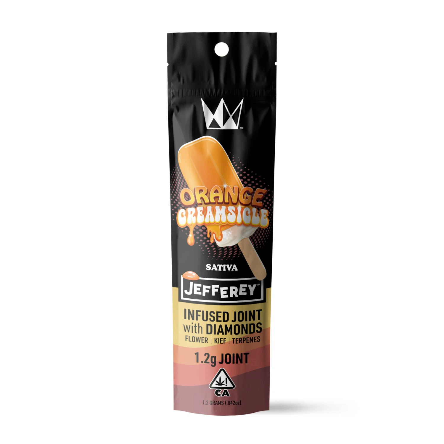 West Coast Cure - Orange Creamsicle (S) 47.34% THC | 1.2G Jefferey Infused Joint Main Image