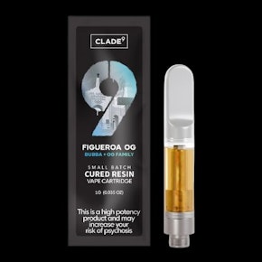 Clade9 | Figueroa OG | Cured Resin Cartridge | 1g