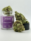 Live - Grapes & Cream - 3.5g - Flower