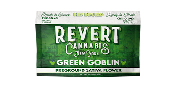 Revert - Revert - Green Goblin - 14G - Kief Infused Pre-Ground Flower