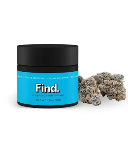 Find - Nuclear Muffin -Hybrid- 31.69% THC | 3.5g (Flower) | Find.   -dd6 BACK