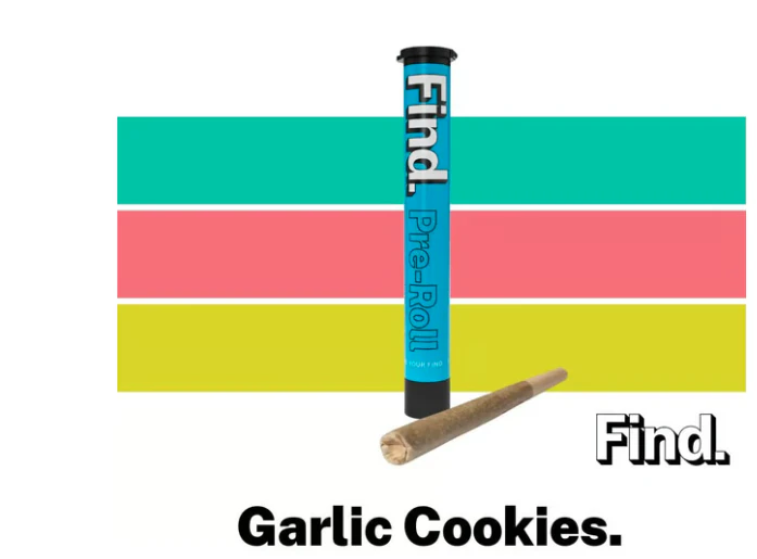 Find - Garlic Cookies Pre-Roll - 1g Main Image