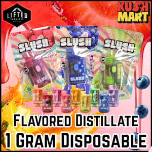Slusheez - Slusheez | Blue Razz | Flavored Distillate | Disposable | DOH | 1g