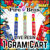 Fire Bros | Strawberry Guava | Live Resin | Disposable | DOH | 1g